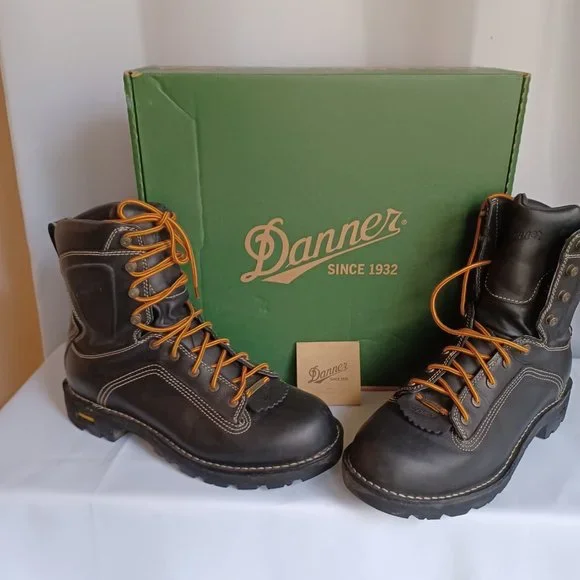 Danner | Shoes | Danner Work Boots Mens Leather Black Size 2  display picture 2